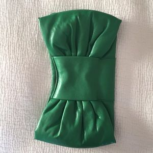Green Bow Purse